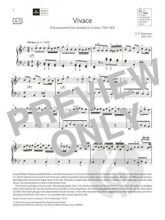 Vivace von Georg Philipp Telemann (Download) 