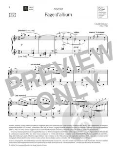 Page d'album von Claude Debussy (Download) 