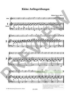 Kleine Anfängerübungen op. 258 von Wilhelm Popp 