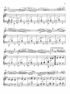 4 Miniaturen op. 55 Nr. 2, 4, 5, 8 von Joachim Andersen 