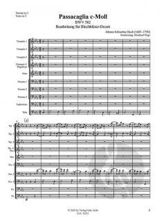 Passacaglia c-Moll BWV 582 von Johann Sebastian Bach 