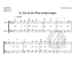 Weihnachtslieder für Posaunen-Ensemble 