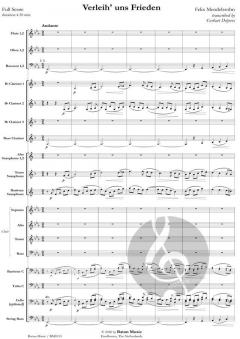 Verleih' uns Frieden von Felix Mendelssohn Bartholdy 