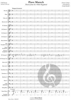 Piave Marsch von Franz Lehár 