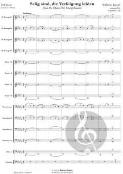 Selig sind, die Verfolgung leiden von Wilhelm Kienzl 