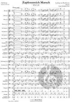 Zapfenstreich Marsch WoO 20 von Ludwig van Beethoven 