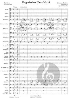 Ungarischer Tanz no. 6 von Johannes Brahms 