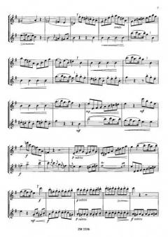 Duett nach der Violinsonate KV 304 von Wolfgang Amadeus Mozart für zwei Flöten nach der Violinsonate KV 304 im Alle Noten Shop kaufen