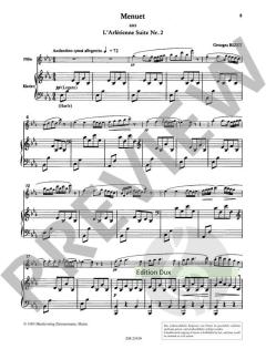 Menuett aus L’Arlésienne-Suite Nr. 2 von Georges Bizet 