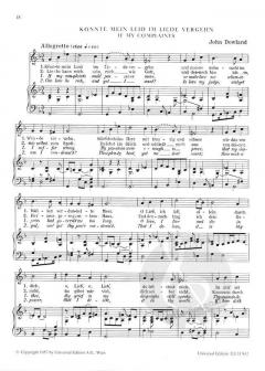 7 Lieder aus der Lautentabulatur von John Dowland 