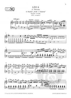 Arien für Bariton (Bass) von Joseph Haydn 