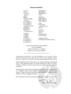 Three Holiday Songs from Home Alone von John Williams 