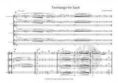 Twintango for Sax4 von Gerald Preinfalk 