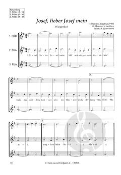 Weihnachtslieder für Flöten- und Holzbläser-Ensemble im Alle Noten Shop kaufen