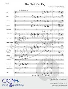 The Black Cat Rag von Frank Wooster 