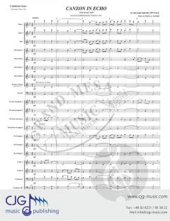 Canzon in Echo von Giovanni Gabrieli 