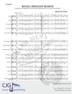 Royal Crescent March von Robert Geisler 