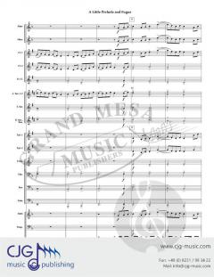 A Little Prelude and Fugue von Richard E. Brown 