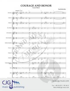Courage and Honor March von Dan Borlawksy 