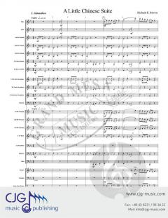 A Little Chinese Suite von Richard E. Brown 