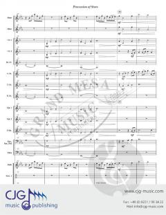 Procession of Stars von Walter Cummings 