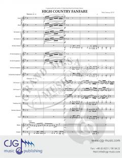 High Country Fanfare von Walter Cummings 