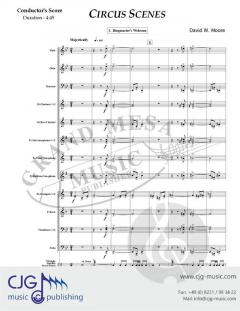 Circus Scenes von David W. Moore 