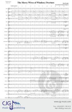 The Merry Wives of Windsor von Otto Nicolai 