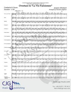 La Vie Parisienne von Jacques Offenbach 