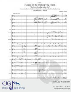 Fantasia on the Thanksgiving Hymn von Thomas Root 