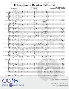 Echoes from a Russian Cathedral von Peter Iljitsch Tschaikowsky 
