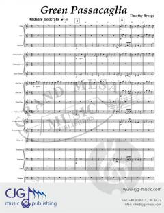 Green Passacaglia von Timothy Broege 
