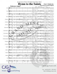 Hymn to the Saints von Peter Iljitsch Tschaikowsky 