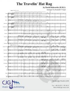 The Travelin' Hat Rag von David Bobrowitz 