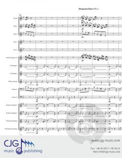 3 Hungarian Dances von Johannes Brahms 