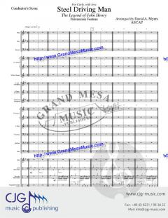 Steel Driving Man von David A. Myers 