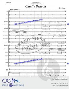 Candle Dragon von Kirk Vogel 