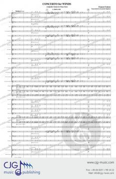 Concerto for Winds von Francis Poulenc 