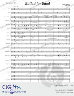 Ballad for Band von Gregory Danner 