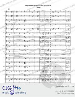 Siegfried's Super Sensational Circus March von David A. Myers 