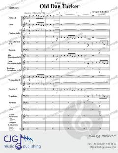 Old Dan Tucker Fantasy von Gregory B. Rudgers 