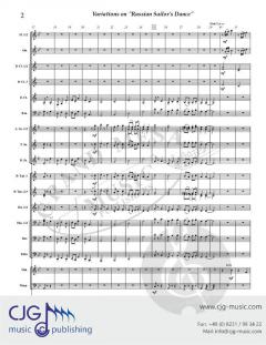 Variations on 'Russian Sailor's Dance' von David Bobrowitz 