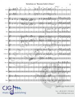 Variations on 'Russian Sailor's Dance' von David Bobrowitz 