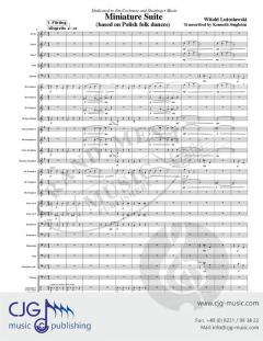 Miniature Suite von Witold Lutoslawski 