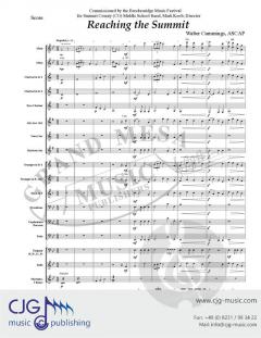 Reaching the Summit von Walter Cummings 