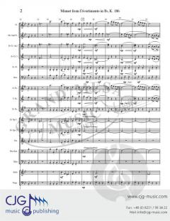 Mozart Minuet von Wolfgang Amadeus Mozart 