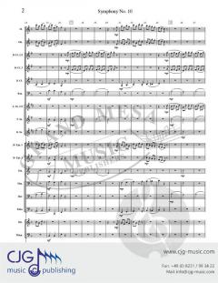 Allegro from Symphony No. 10 von Wolfgang Amadeus Mozart 