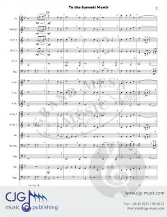 To the Summit March von David Bobrowitz 