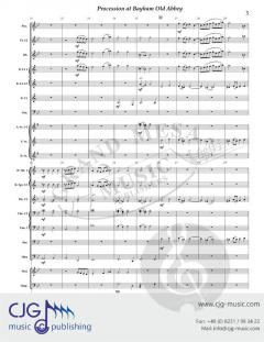 Procession at Bayham Old Abbey von David Bobrowitz 