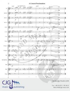 A Concert Proclamation von David Bobrowitz 